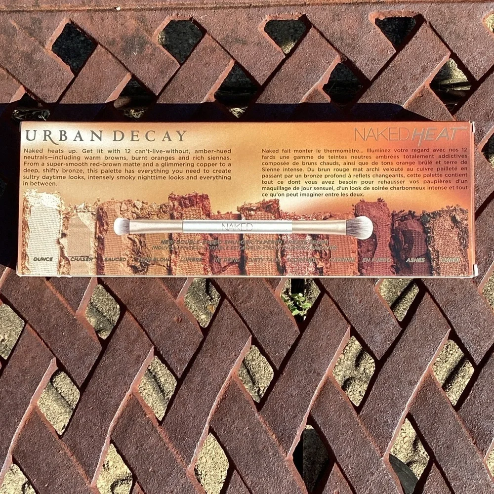 NWT Urban Decay Naked Heat Palette - Fiery Browns and Tans
